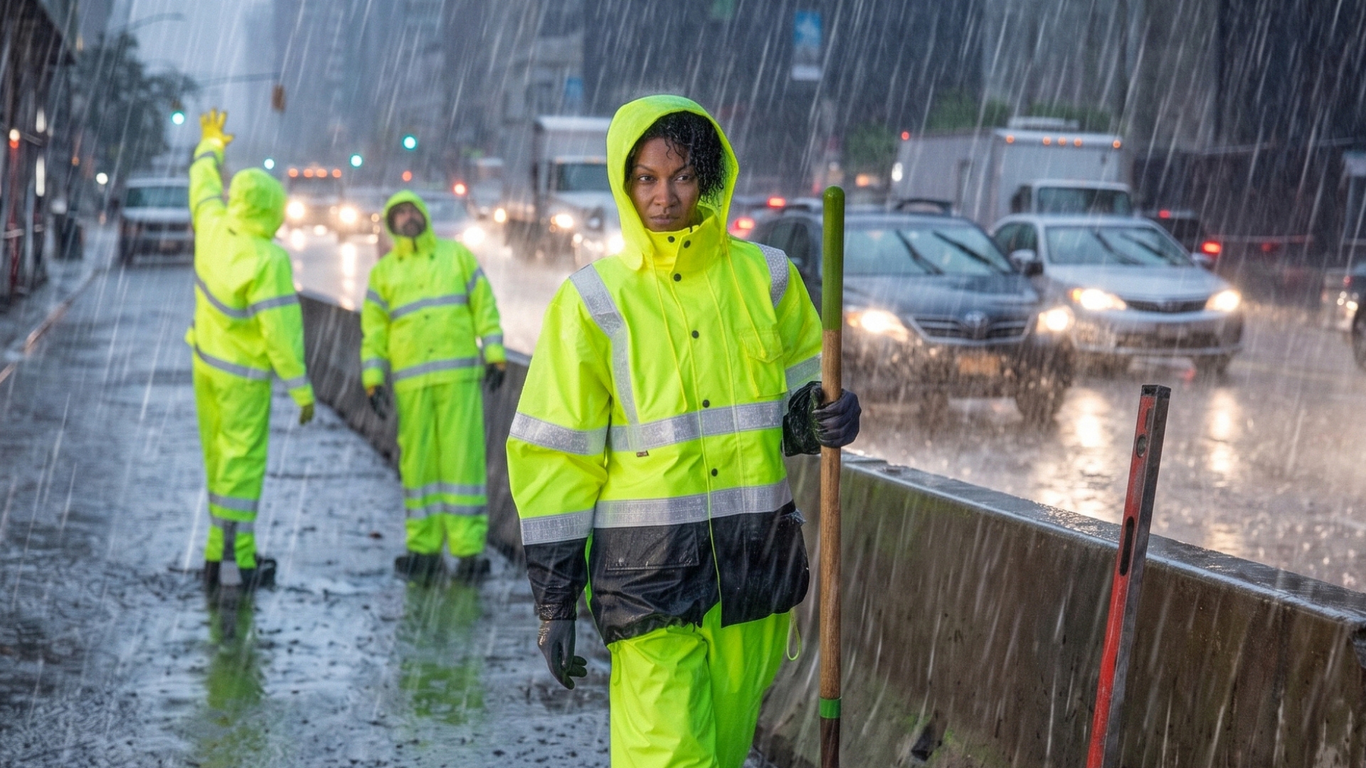 Summer Storm Safety and High-Visibility Rainwear for Outdoor Crews